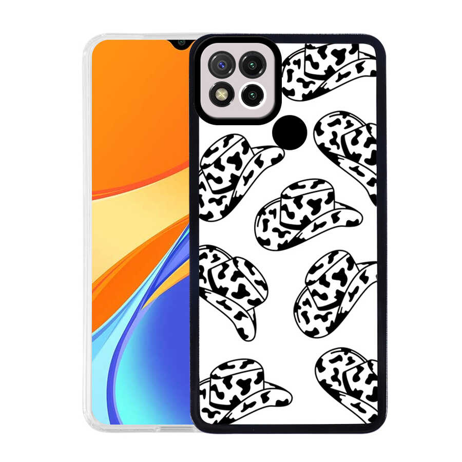 Xiaomi Uyumlu  Redmi 9C Kılıf Zore M-Fit Desenli Kapak-Hat no5