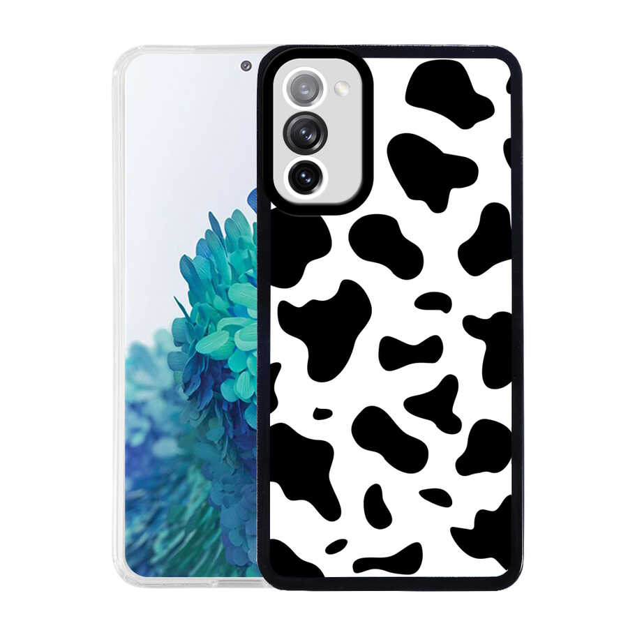 Galaxy Uyumlu S20 FE Kılıf Zore M-Fit Desenli Kapak-Cow no1