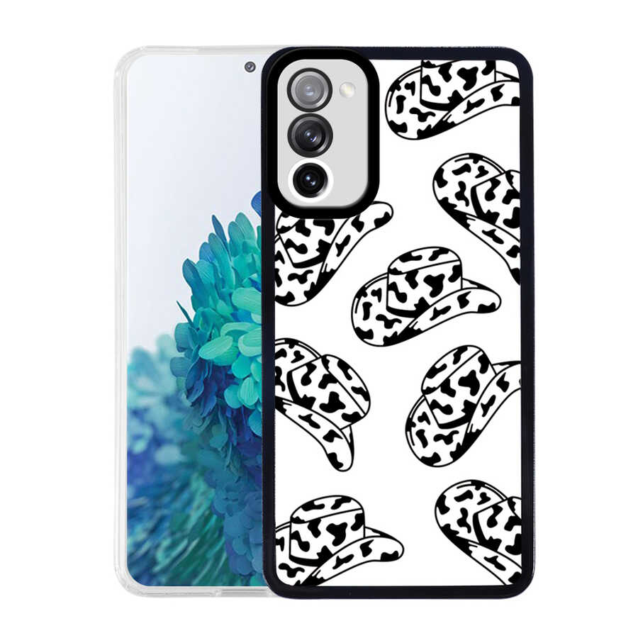 Galaxy Uyumlu S20 FE Kılıf Zore M-Fit Desenli Kapak-Hat no5