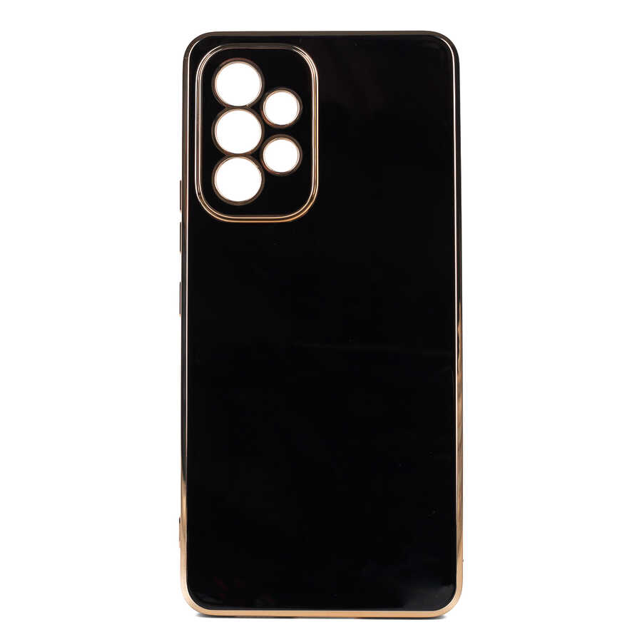 Galaxy Uyumlu A53 5G Kılıf Zore Bark Kapak-Siyah