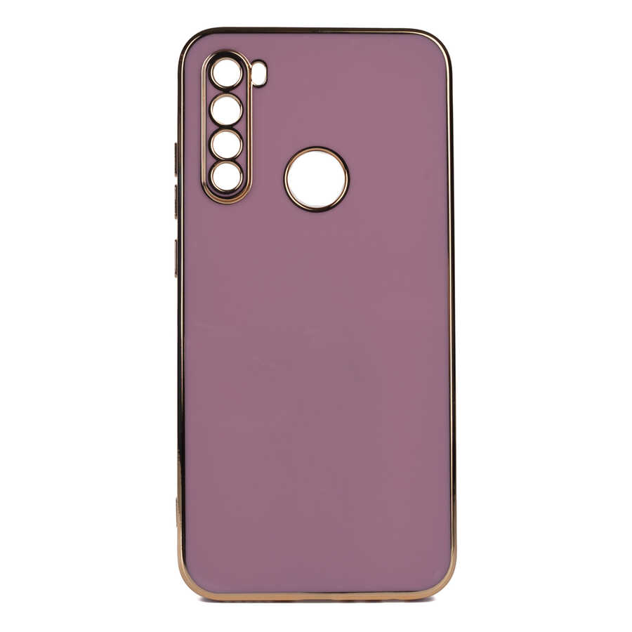 Xiaomi Uyumlu  Redmi Note 8 Kılıf Zore Bark Kapak-Mor
