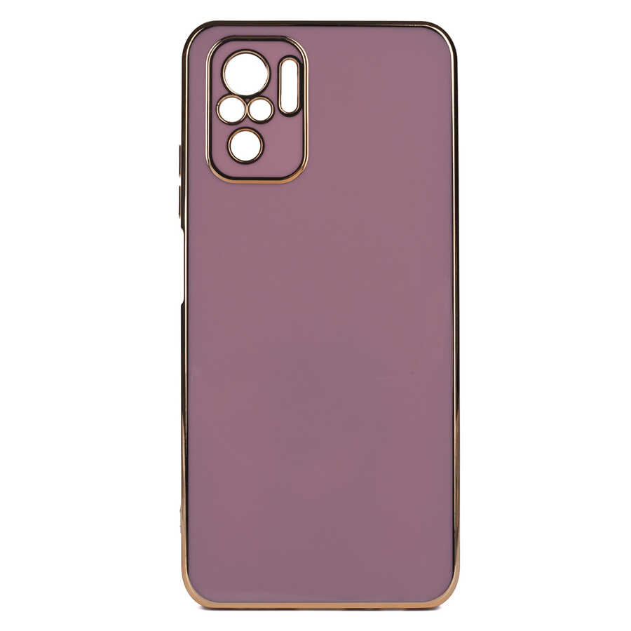 Xiaomi Uyumlu  Redmi Note 10S Kılıf Zore Bark Kapak-Mor