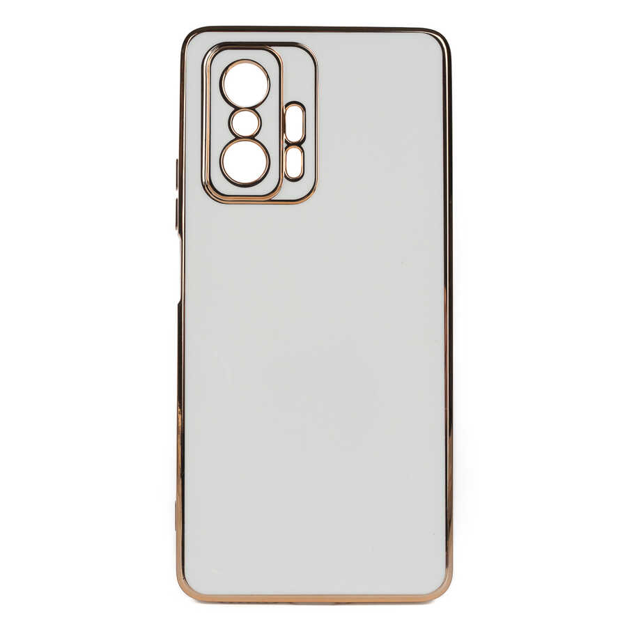 Xiaomi Uyumlu  Mi 11T Pro 5G Kılıf Zore Bark Kapak-Beyaz