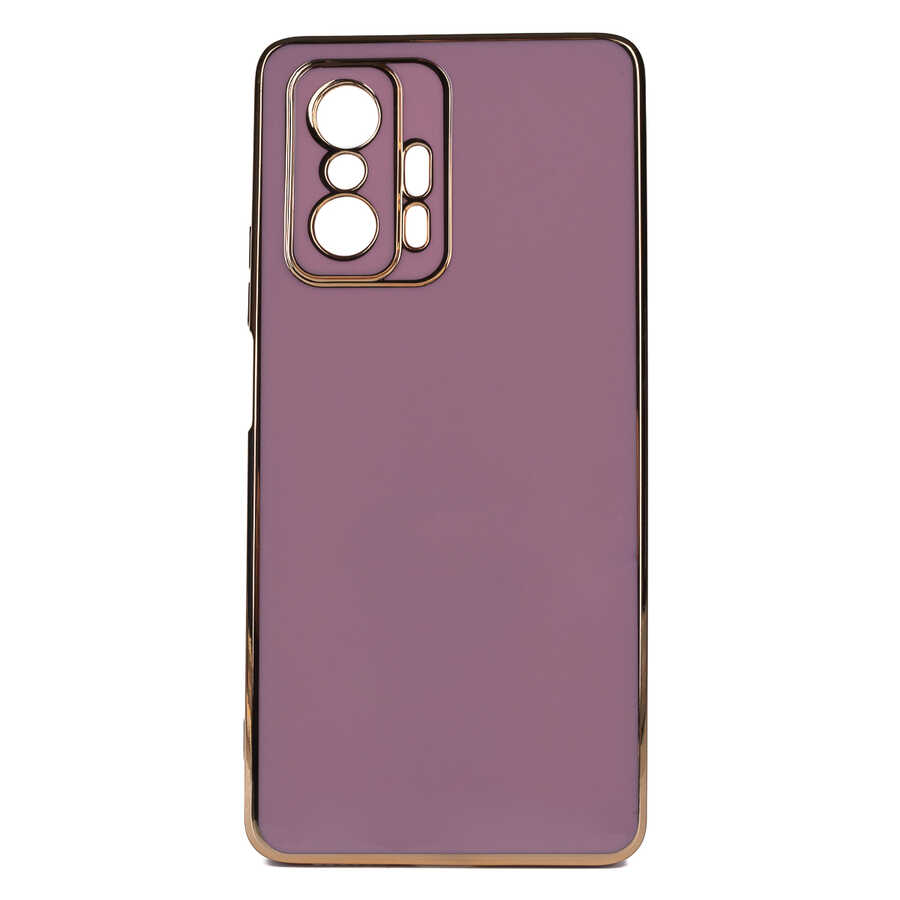 Xiaomi Uyumlu  Mi 11T Pro 5G Kılıf Zore Bark Kapak-Mor