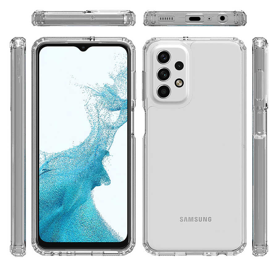 Galaxy Uyumlu A13 4G Kılıf Zore 2mm Anti Shock Silikon