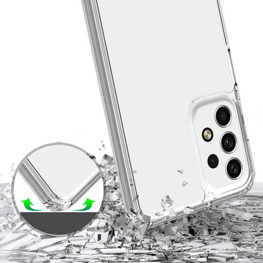 Galaxy Uyumlu A33 5G Kılıf Zore 2mm Anti Shock Silikon