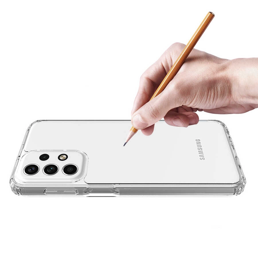 Galaxy Uyumlu A33 5G Kılıf Zore 2mm Anti Shock Silikon