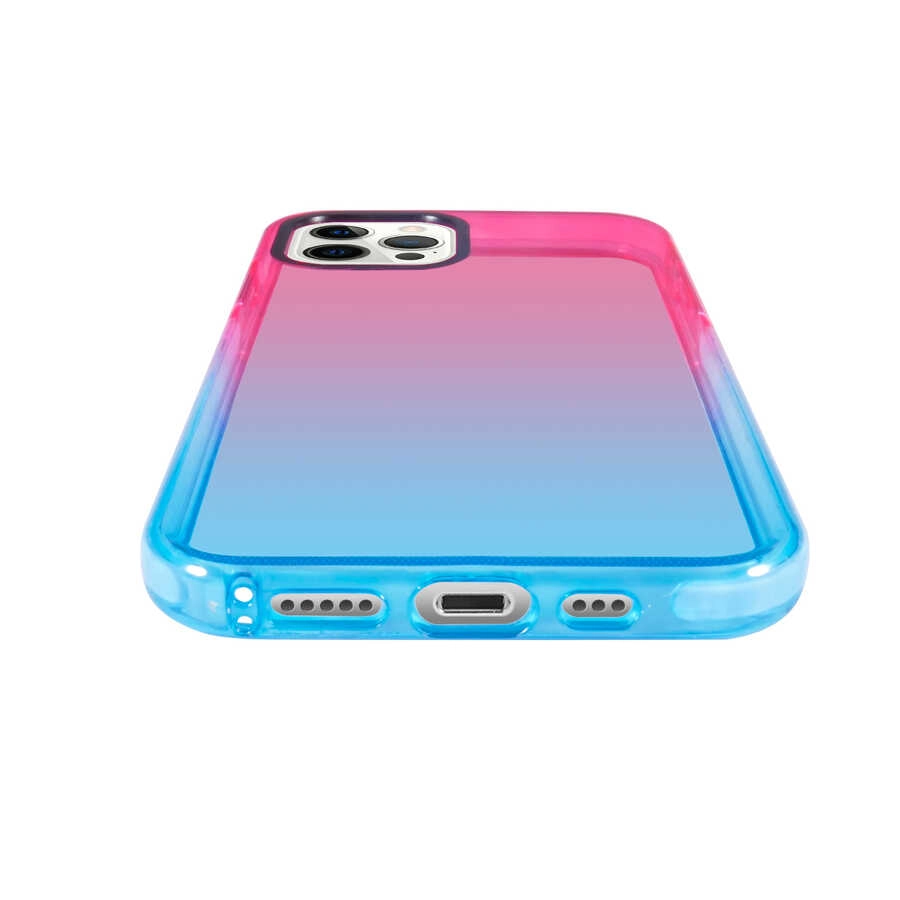 iPhone Uyumlu 13 Pro Kılıf Zore Renkli Punto Kapak