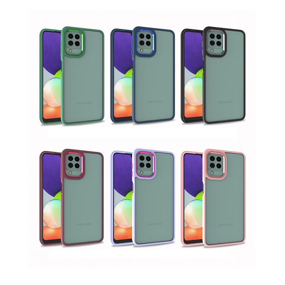 Galaxy Uyumlu A12 Kılıf Zore Flora Kapak