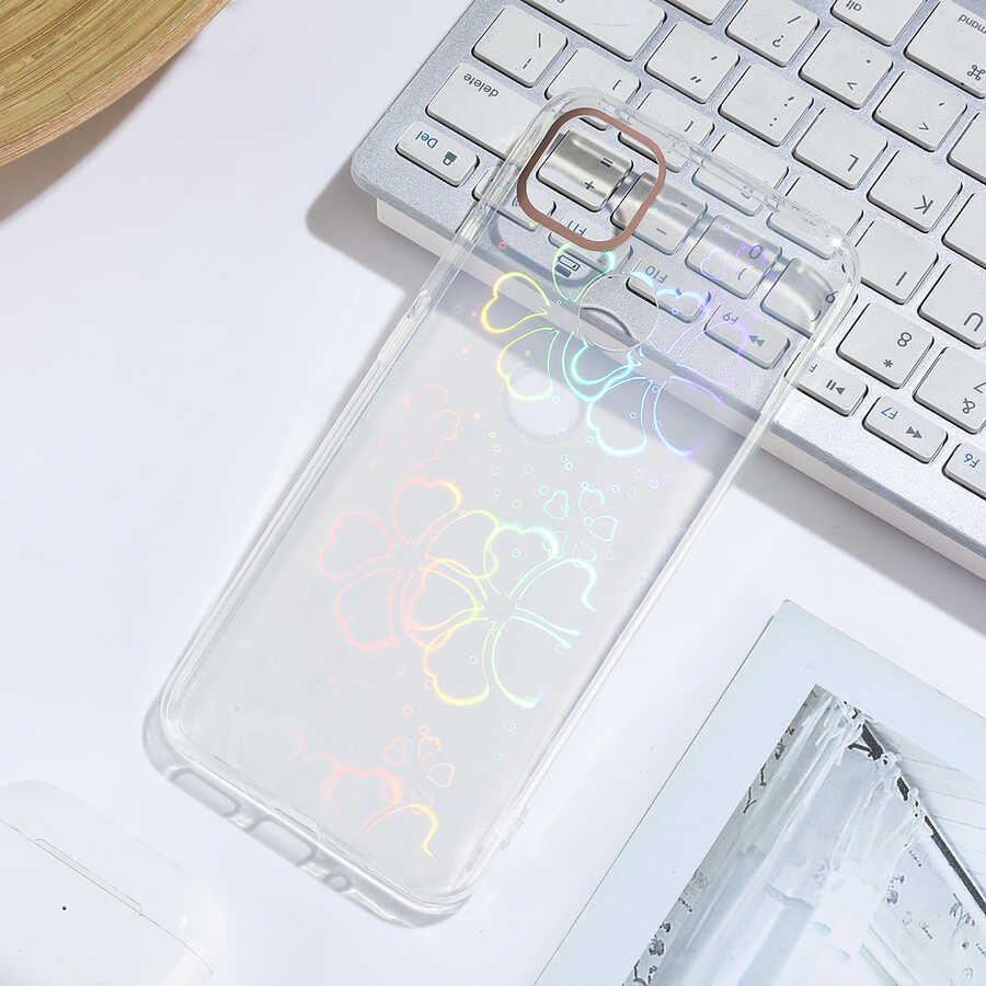 Xiaomi Uyumlu  Redmi 9C Kılıf Zore Sidney Desenli Sert Kapak