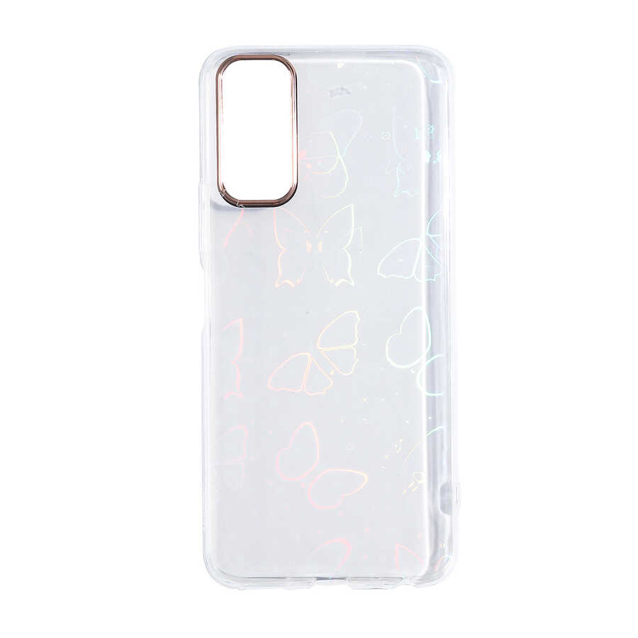 Vivo Y20 Kılıf Zore Sidney Desenli Sert Kapak-Butterfly no2