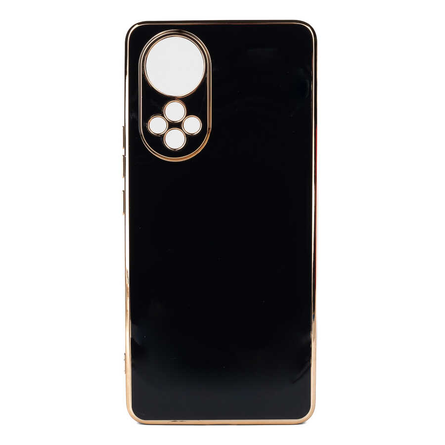 Huawei Uyumlu Nova 9 Kılıf Zore Bark Kapak-Siyah