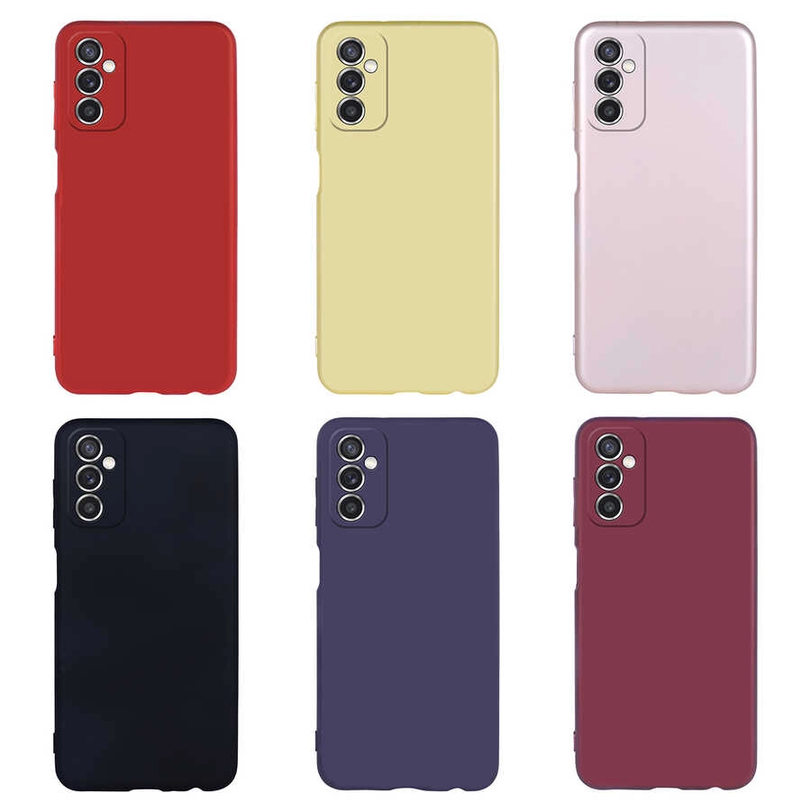 Galaxy Uyumlu M52 Kılıf Zore Premier Silikon Kapak