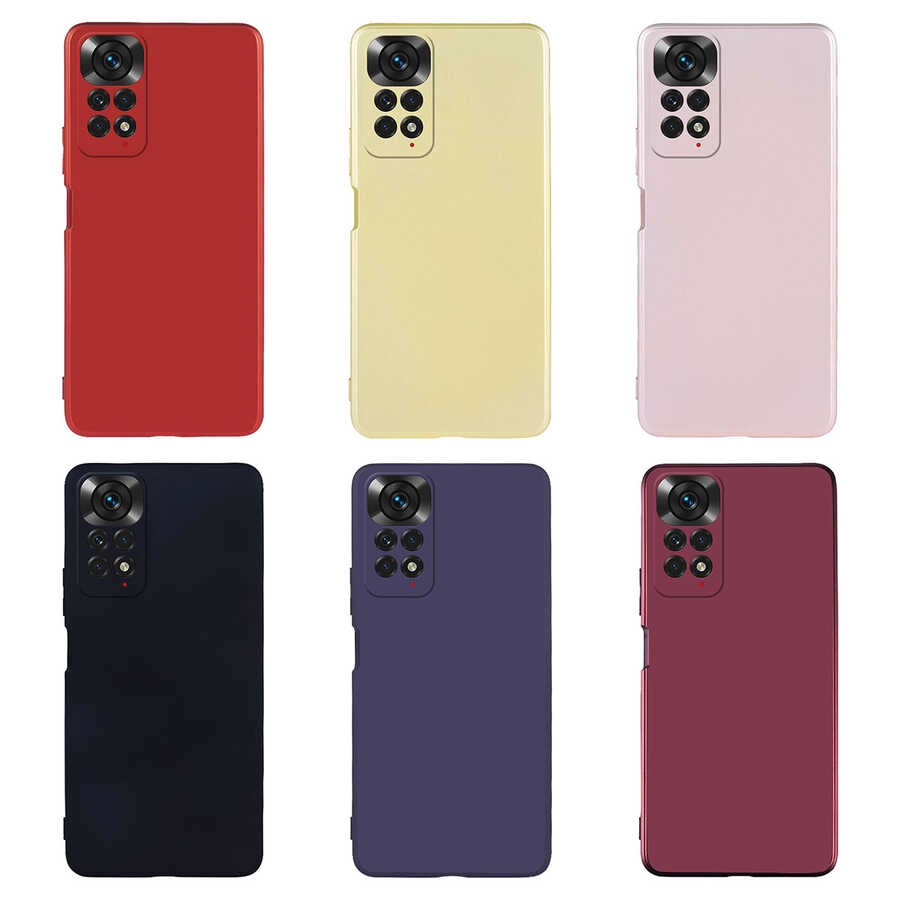 Xiaomi Uyumlu  Redmi Note 11S Global Kılıf Zore Premier Silikon Kapak