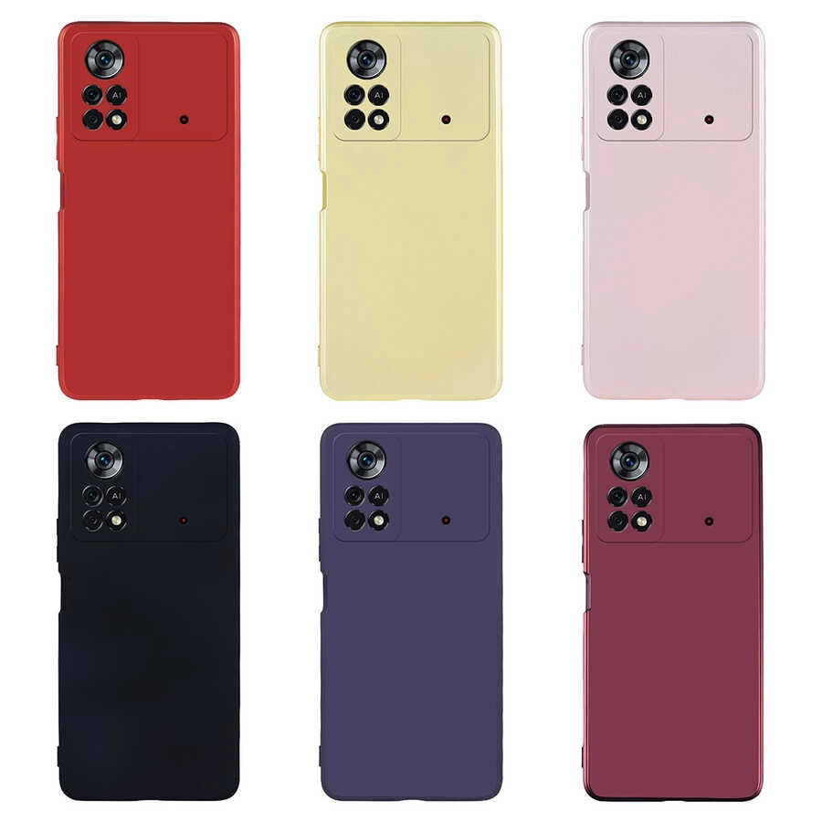 Xiaomi Uyumlu  Poco X4 Pro 5G Kılıf Zore Premier Silikon Kapak