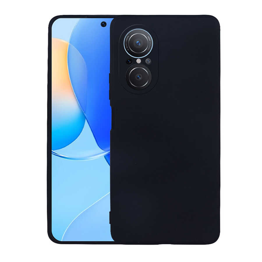 Huawei Uyumlu Nova 9 SE Kılıf Zore Premier Silikon Kapak-Siyah