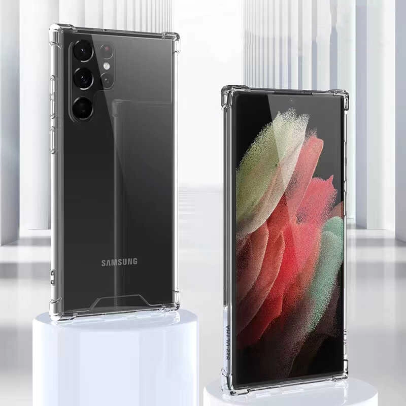 Galaxy Uyumlu S22 Ultra Kılıf Zore Nitro Anti Shock Silikon