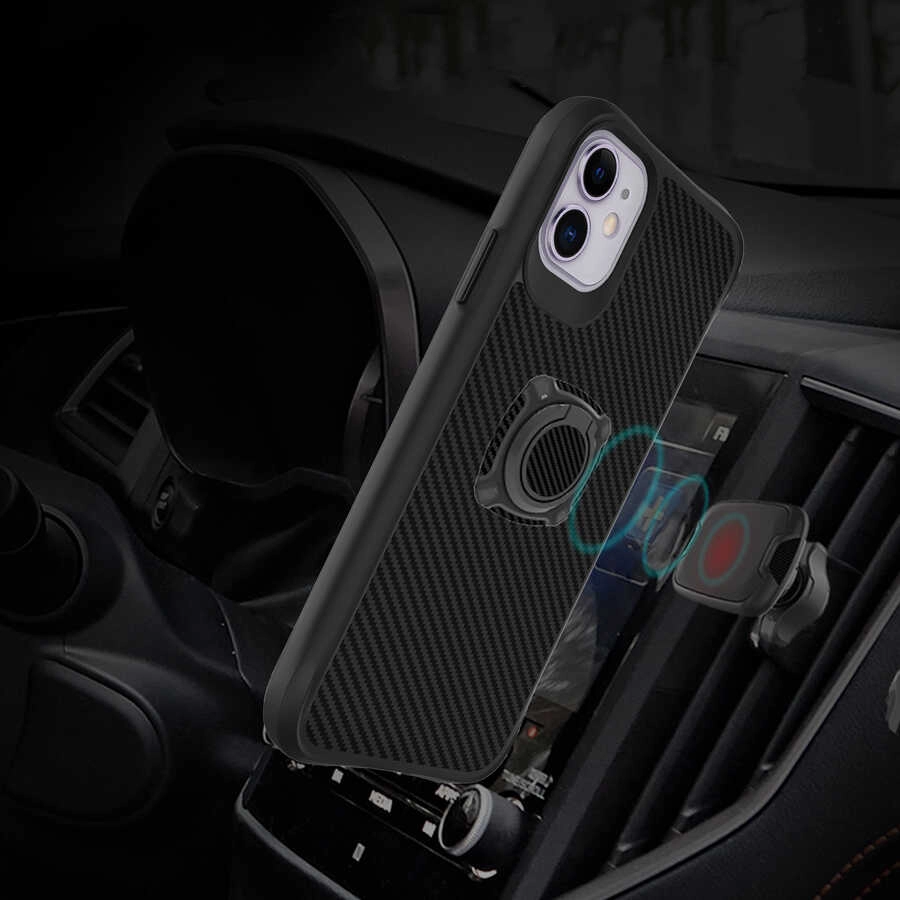 iPhone Uyumlu 12 Kılıf Zore Timo Kapak