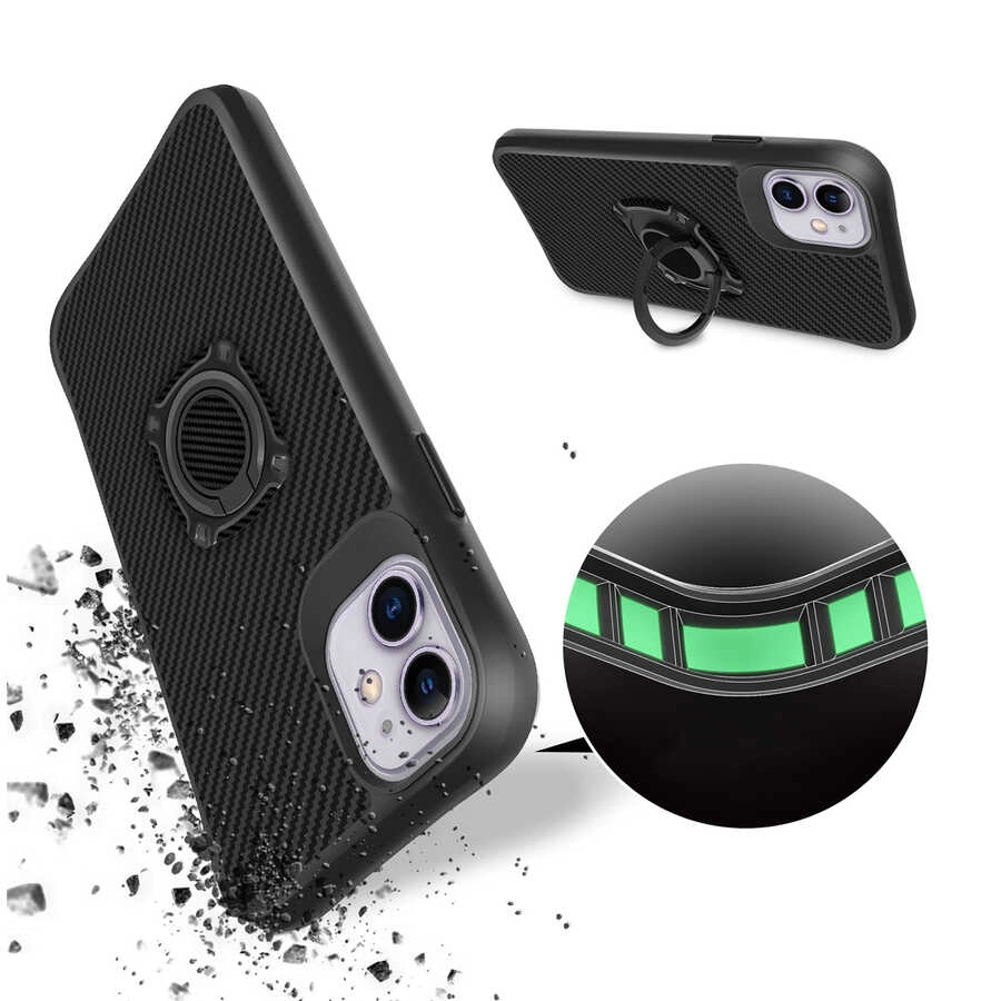 iPhone Uyumlu 12 Kılıf Zore Timo Kapak