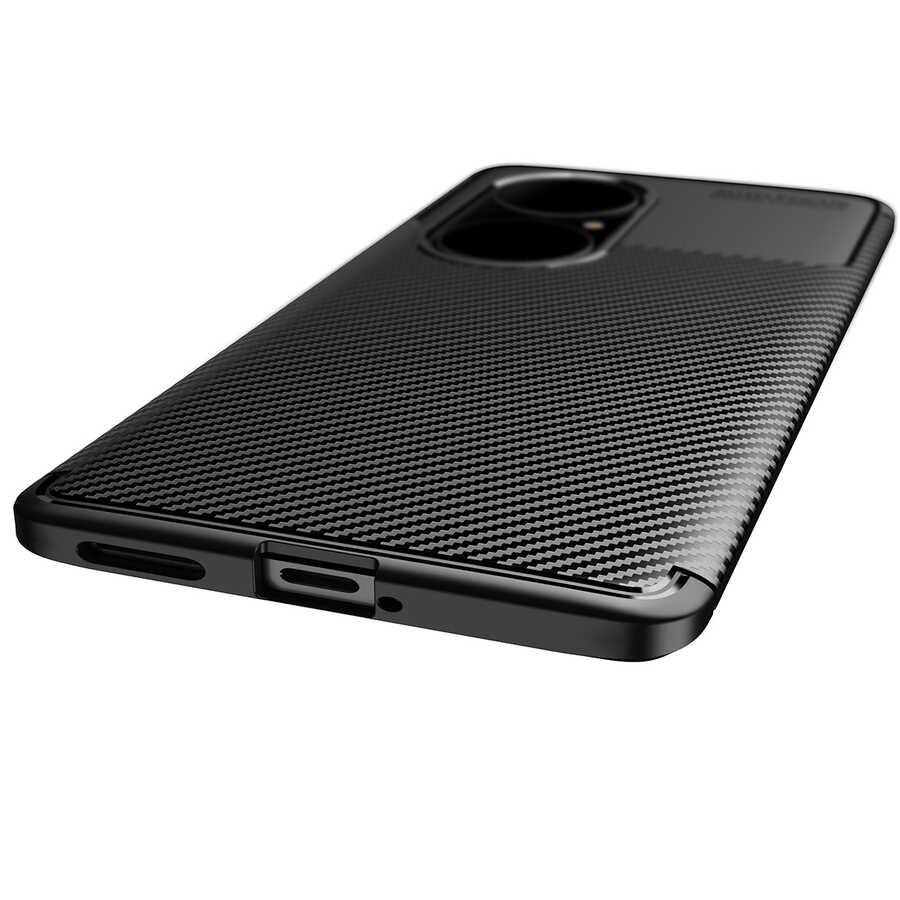 Huawei Uyumlu P50 Pro Kılıf Zore Negro Silikon Kapak