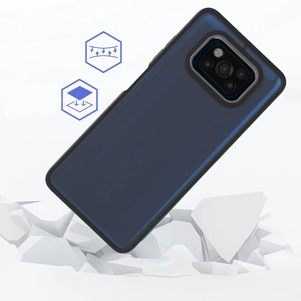 Xiaomi Uyumlu  Poco X3 Kılıf Zore Flora Kapak-Kırmızı
