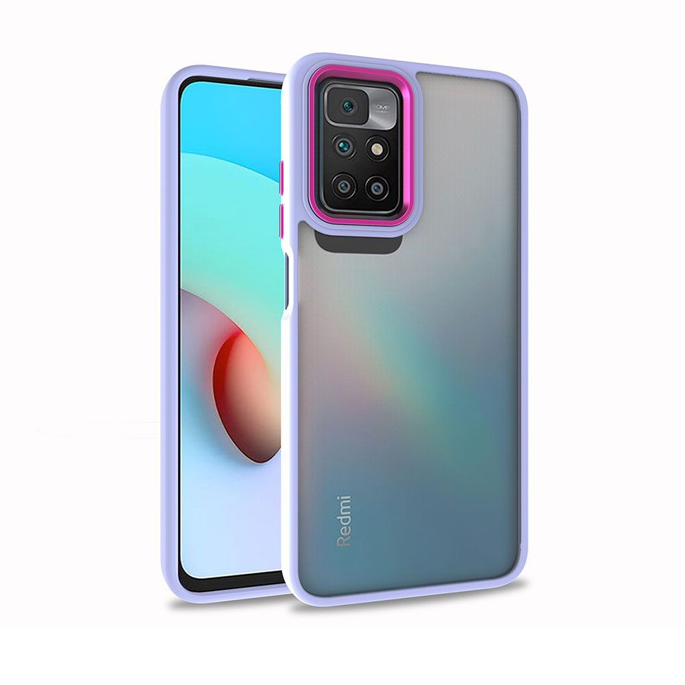 Xiaomi Uyumlu  Redmi Note 11T 5G Kılıf Zore Flora Kapak-Lila