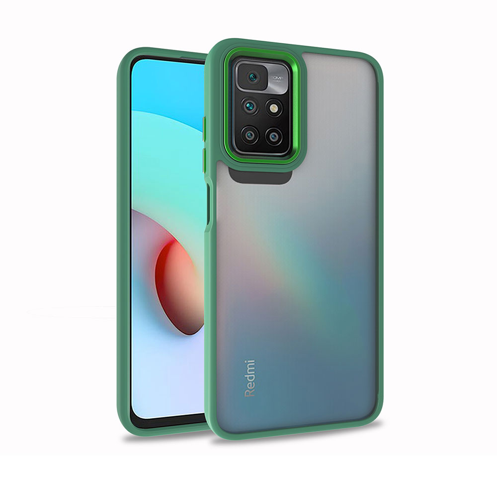 Xiaomi Uyumlu  Redmi Note 11T 5G Kılıf Zore Flora Kapak-Yeşil