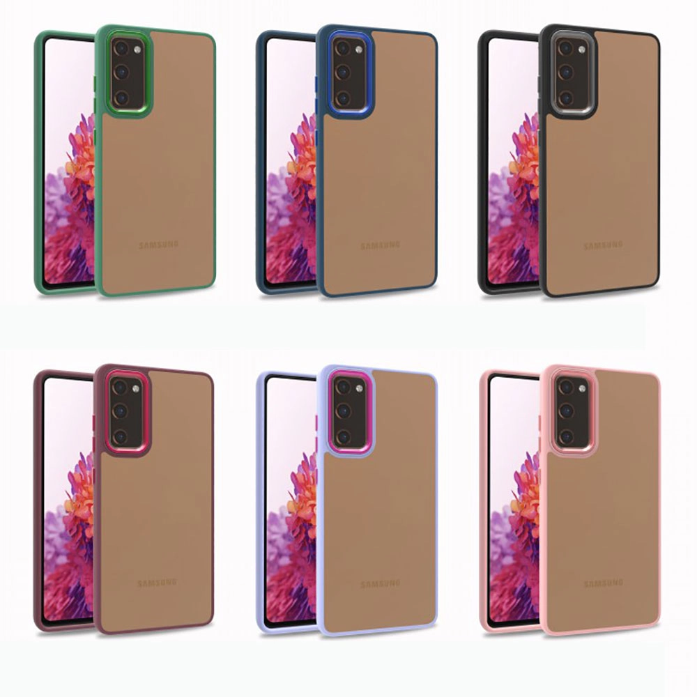 Galaxy Uyumlu S20 FE Kılıf Zore Flora Kapak-Kırmızı