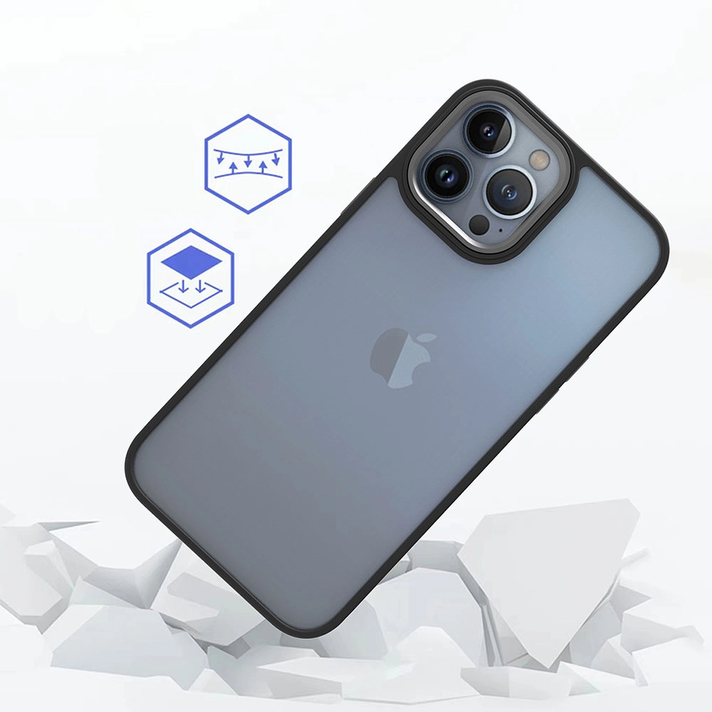 iPhone Uyumlu 13 Pro Max Kılıf Zore Flora Kapak-Kırmızı