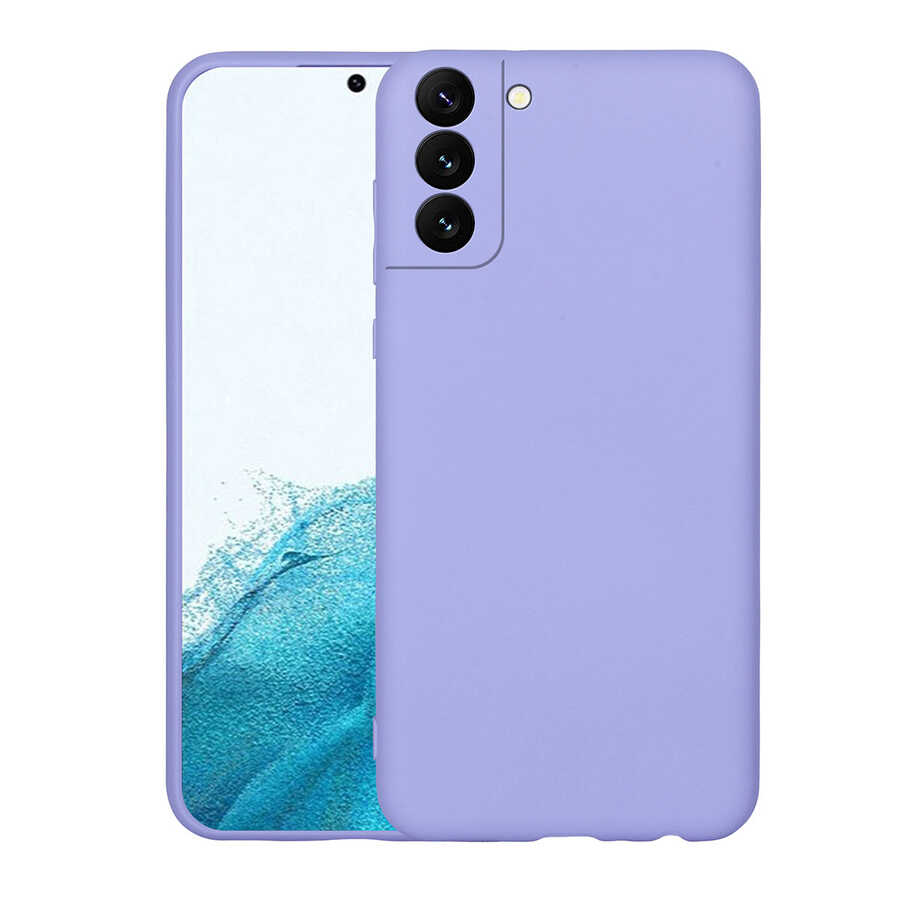 Galaxy Uyumlu S22 Kılıf Zore Mara Lansman Kapak-Lila