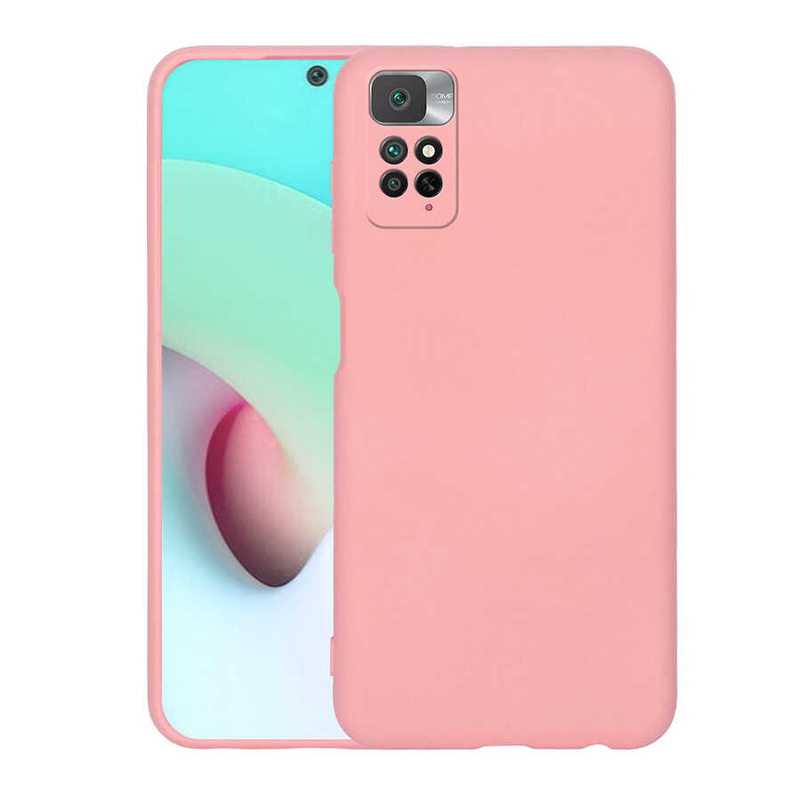 Xiaomi Uyumlu  Redmi Note 11S Global Kılıf Zore Mara Lansman Kapak-Pembe açık