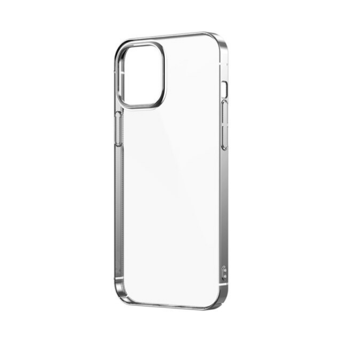 iPhone Uyumlu 12 Kılıf Zore Sun Kapak-Gümüş