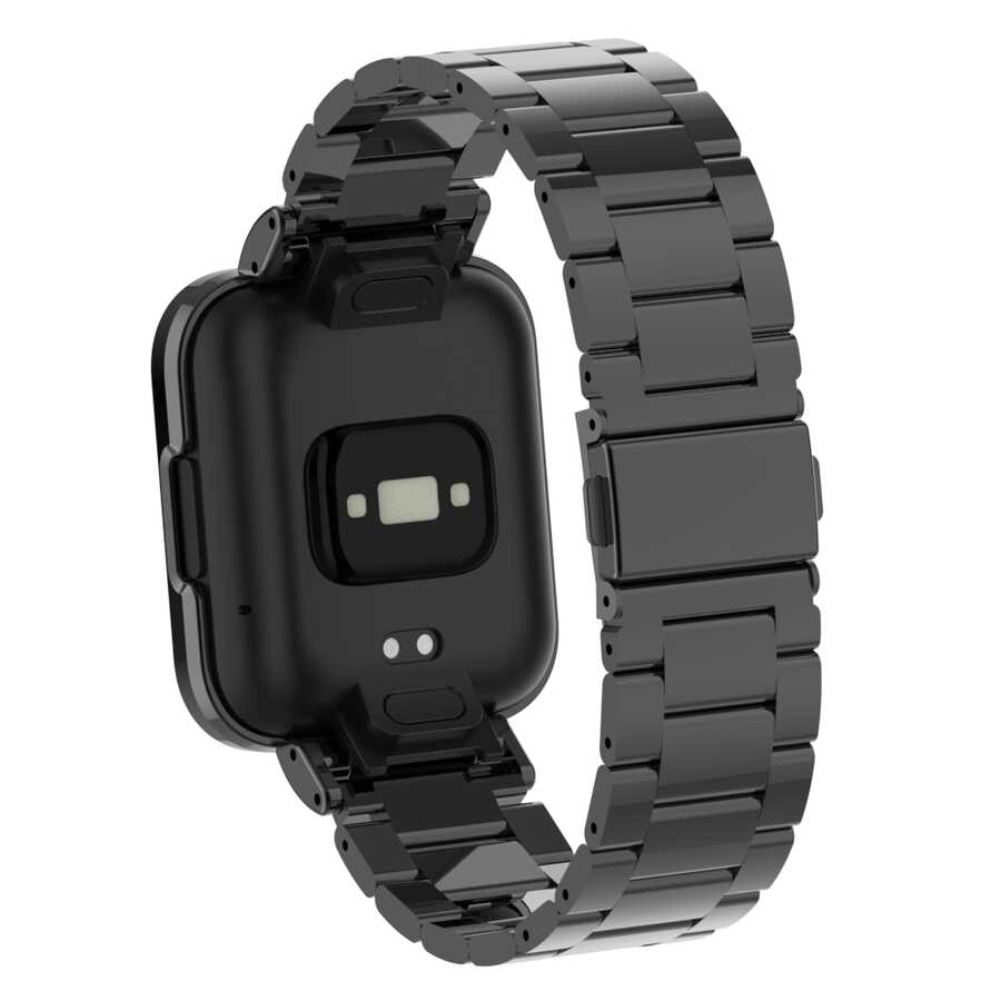 Xiaomi Uyumlu  Redmi Watch (Mi Watch Lite) Zore KRD-60 Metal Kordon
