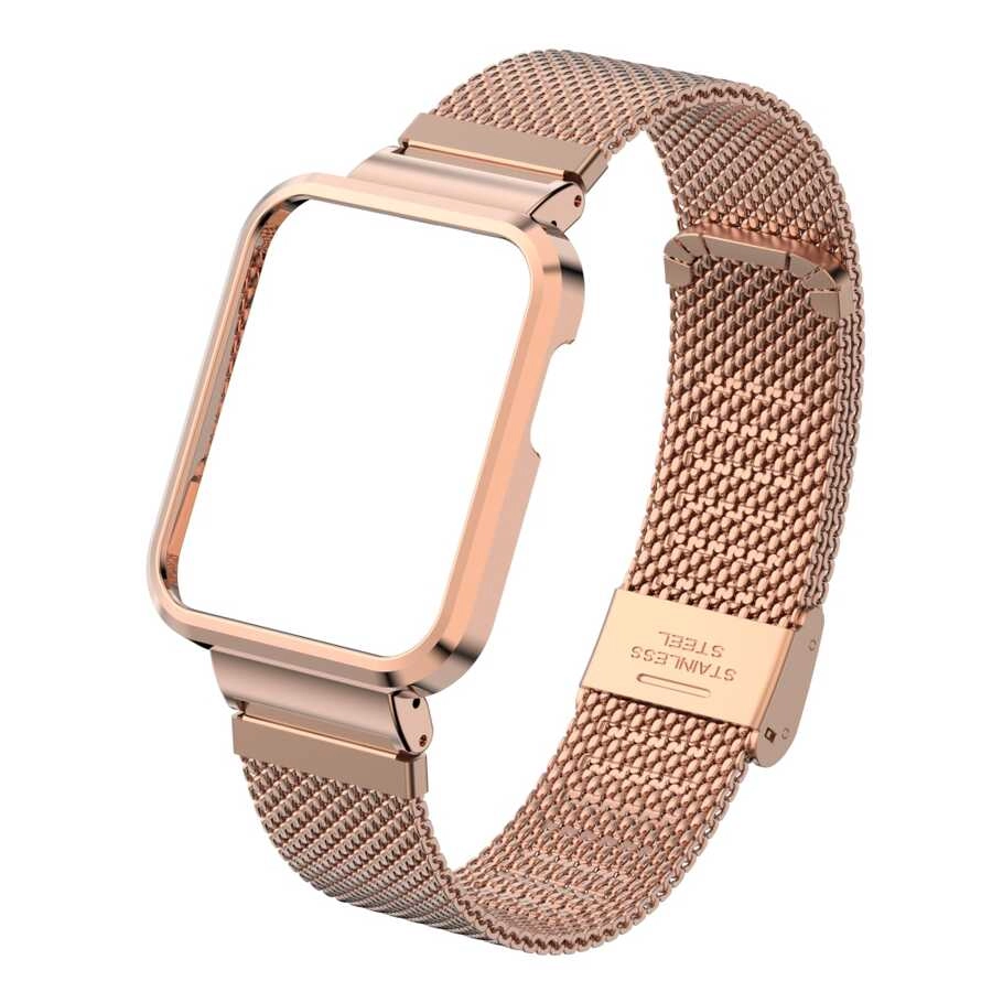 Xiaomi Uyumlu  Redmi Watch (Mi Watch Lite) Zore KRD-59 Metal Kordon