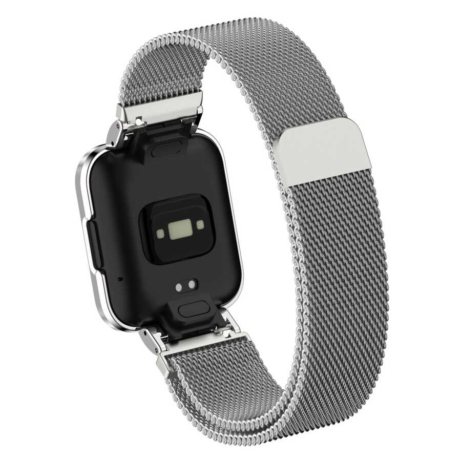Xiaomi Uyumlu  Redmi Watch (Mi Watch Lite) Zore KRD-58 Metal Kordon