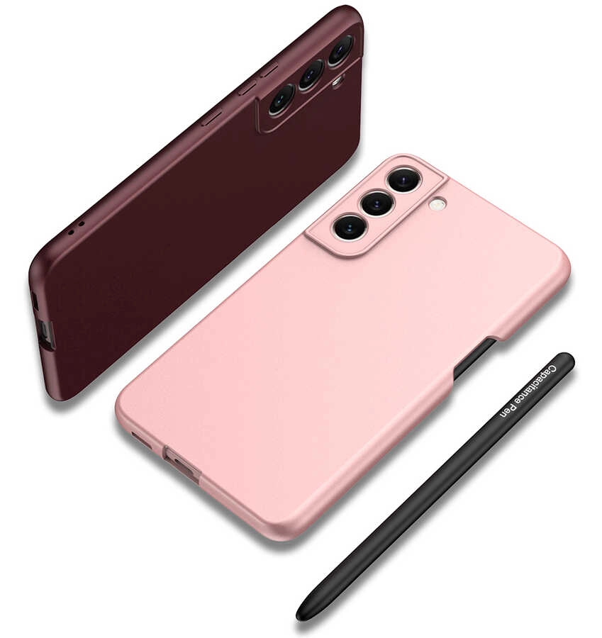 Galaxy Uyumlu S22 Plus Kılıf Zore Kalemli Kıpta Kapak