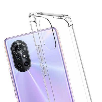 Huawei Uyumlu Nova 9 SE Kılıf Zore 2mm Anti Shock Silikon