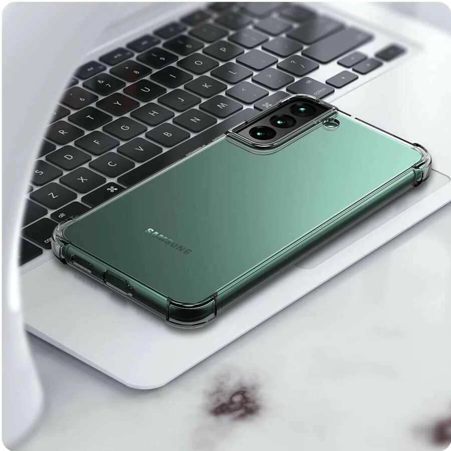 Galaxy Uyumlu S22 Plus Kılıf Zore Kamera Korumalı Nitro Anti Shock Silikon