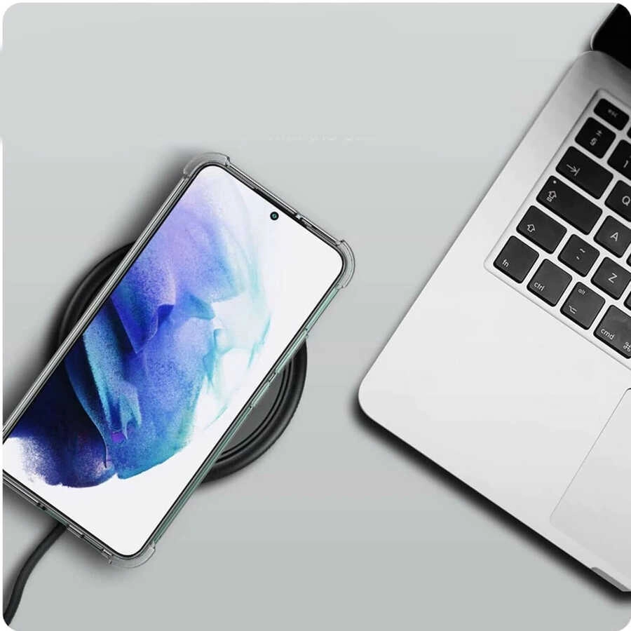 Galaxy Uyumlu S22 Plus Kılıf Zore Kamera Korumalı Nitro Anti Shock Silikon