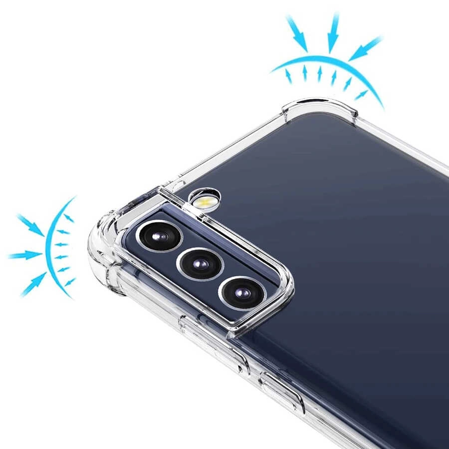 Galaxy Uyumlu S22 Plus Kılıf Zore Kamera Korumalı Nitro Anti Shock Silikon