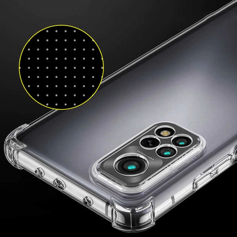 Xiaomi Uyumlu  Redmi Note 11 Global Kılıf Zore Kamera Korumalı Nitro Anti Shock Silikon