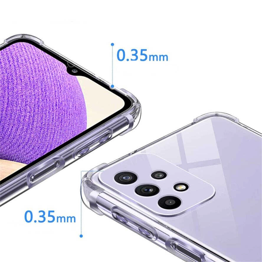 Galaxy Uyumlu A73 Kılıf Zore Kamera Korumalı Nitro Anti Shock Silikon