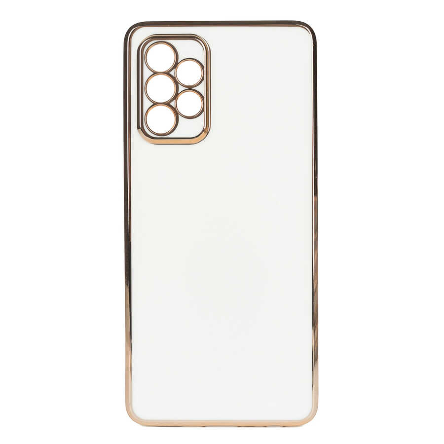Galaxy Uyumlu A33 5G Kılıf Zore Bark Kapak-Beyaz