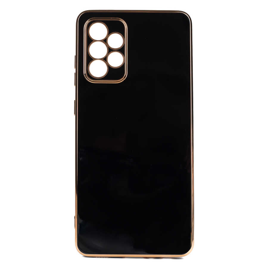 Galaxy Uyumlu A13 4G Kılıf Zore Bark Kapak-Siyah