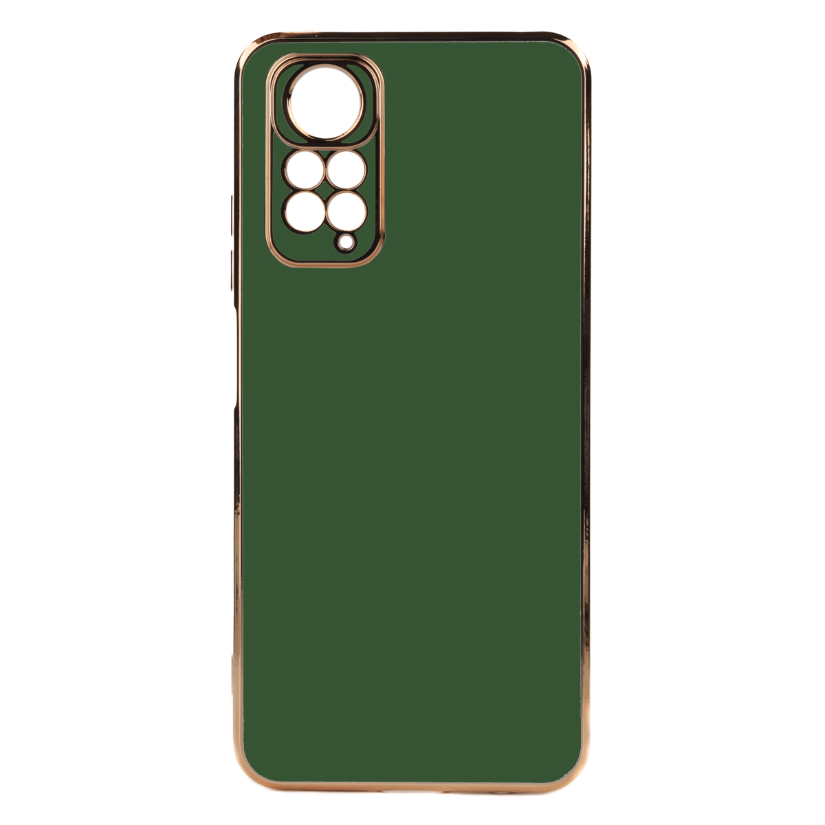 Xiaomi Uyumlu  Redmi Note 11S Global Kılıf Zore Bark Kapak-Koyu yeşil