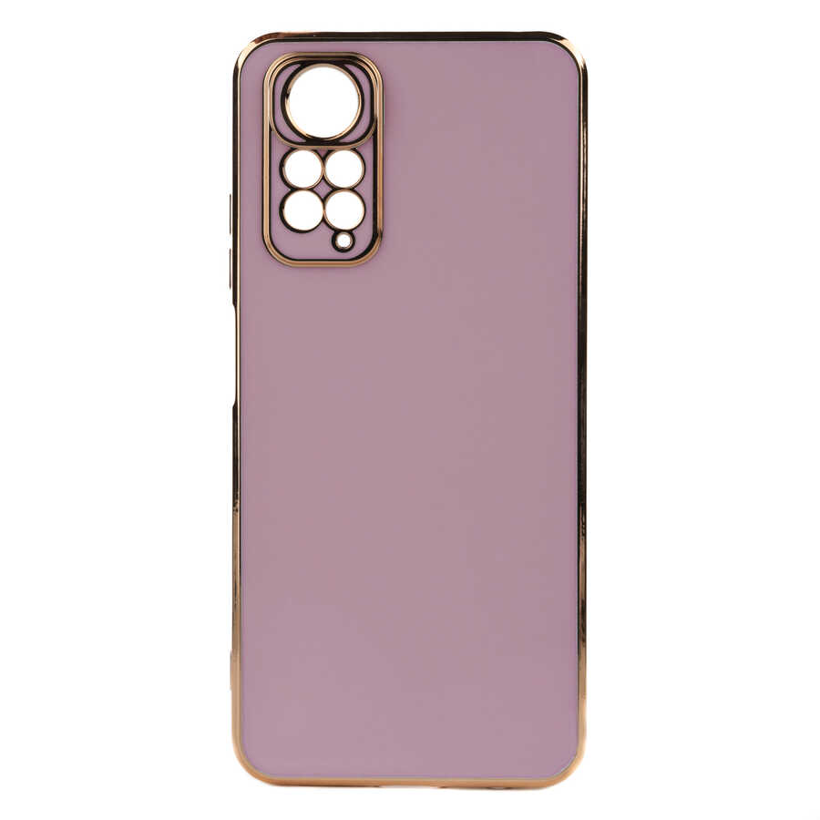 Xiaomi Uyumlu  Redmi Note 11S Global Kılıf Zore Bark Kapak-Mor