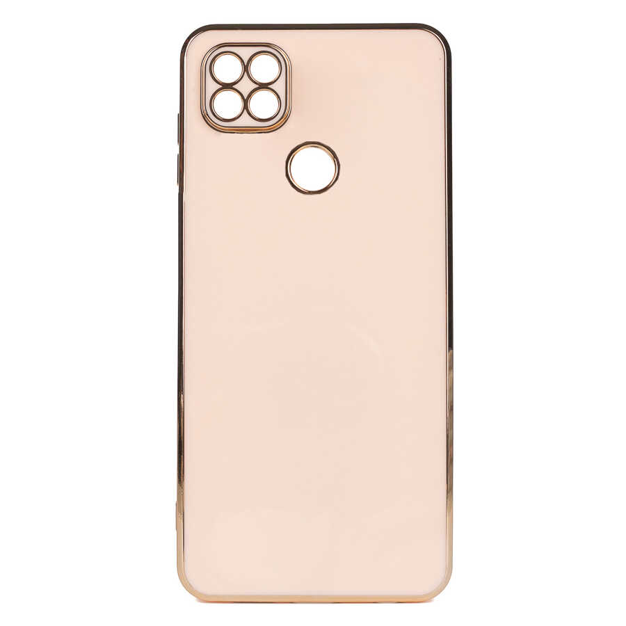 Xiaomi Uyumlu  Redmi 9C Kılıf Zore Bark Kapak-Rose gold