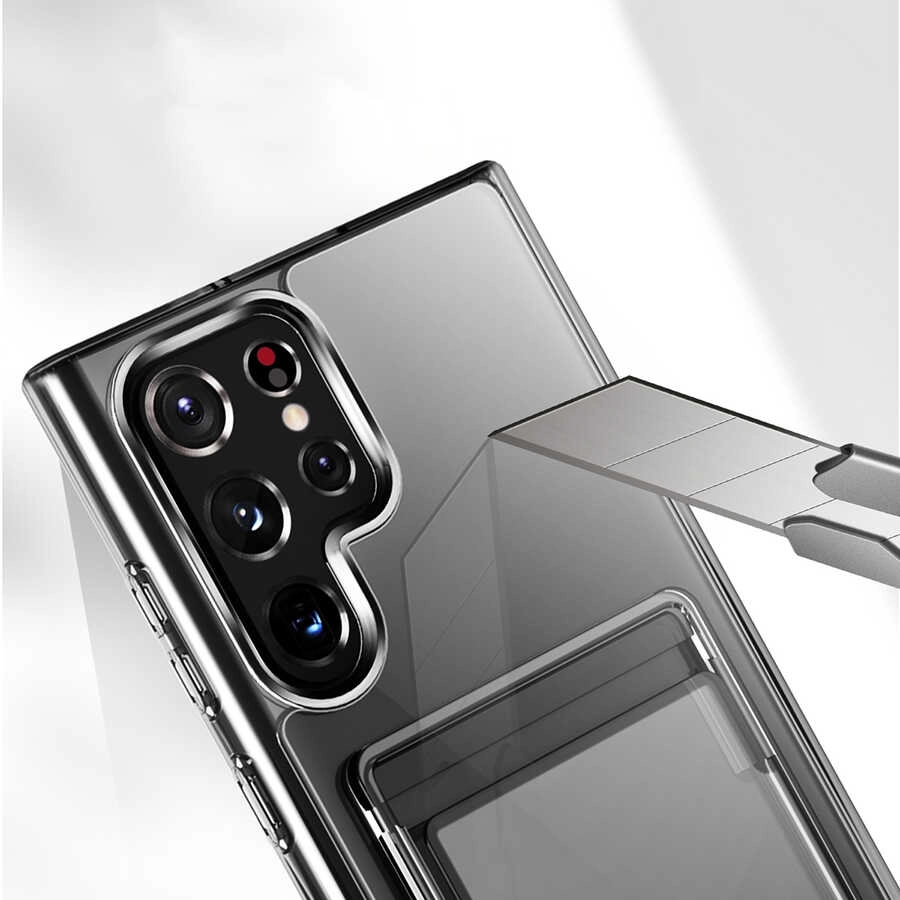 Galaxy Uyumlu S21 Ultra Kılıf Zore Ensa Kapak