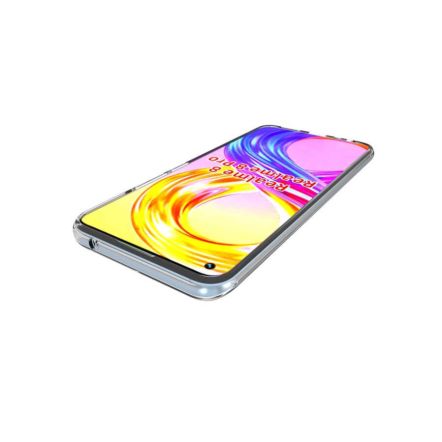 Realme 8 Kılıf Zore Süper Silikon Kapak
