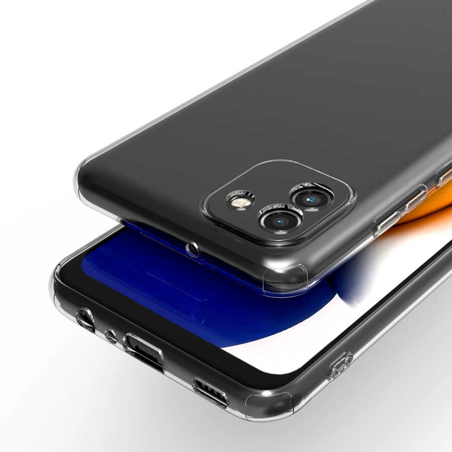 Galaxy Uyumlu A03 Kılıf Zore Süper Silikon Kapak